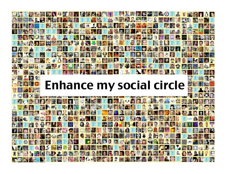 Circle social Expand my